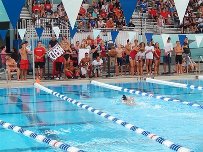 Winners of the 42nd Annual FSPA High School Invitational Swimming and Diving Meet